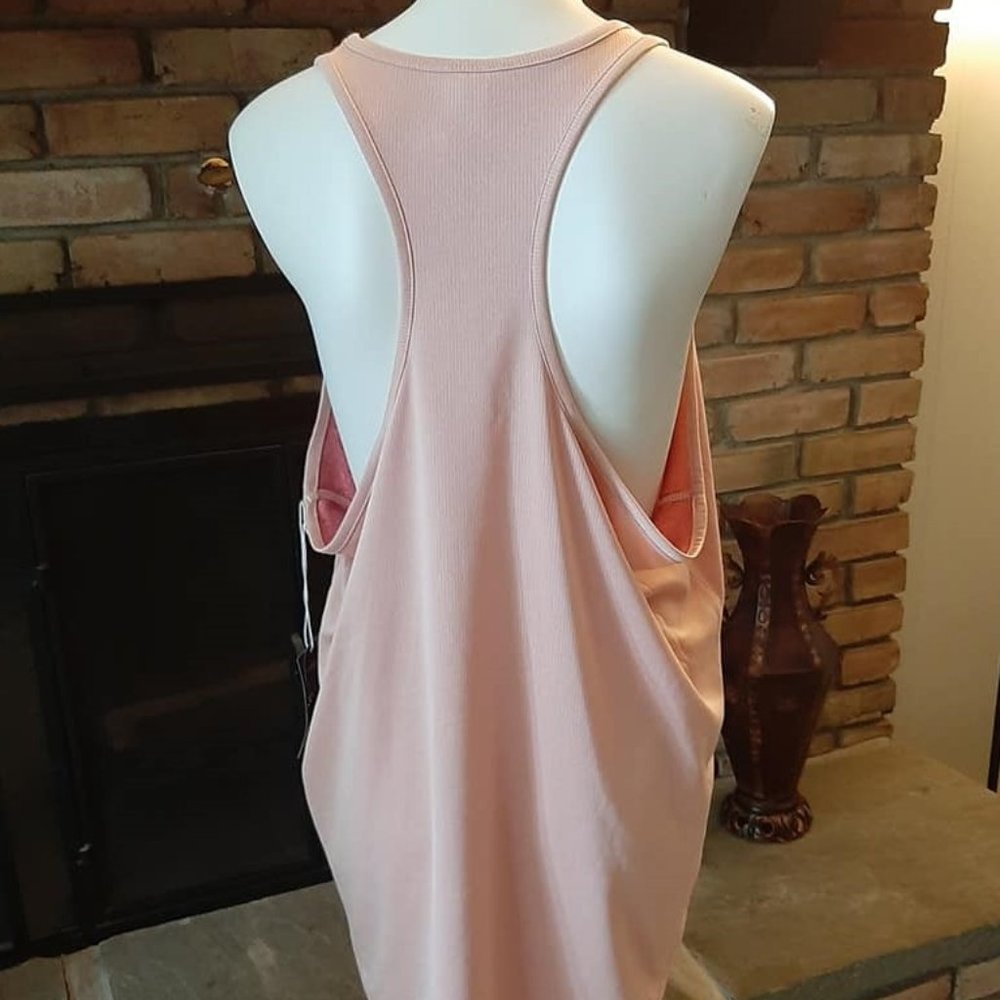 Jockey Performance Tank Reversible Pink XXL NWT - Picture 2 of 7